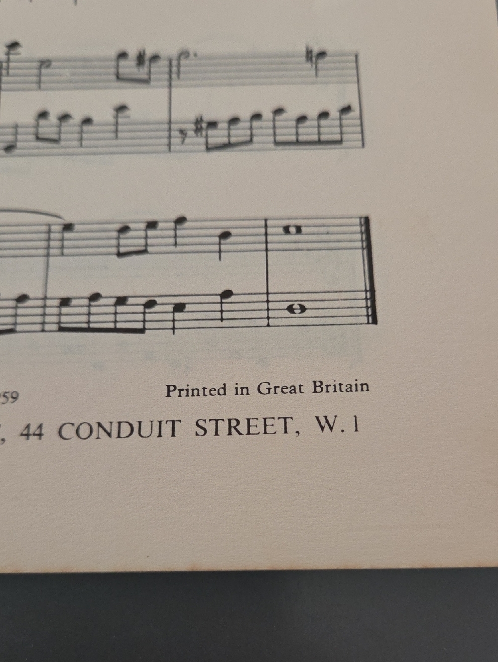 1959 Preparatory Exercises In Score-Reading - Picture 8 of 8
